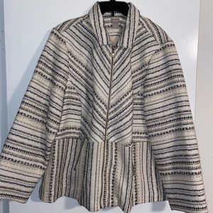 Chicos jacket size 4 20/22